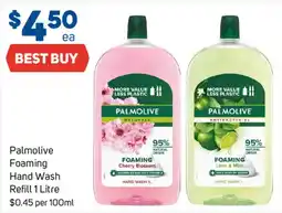 Foodland Palmolive Foaming Hand Wash Refill 1 Litre offer