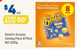 Foodland Smith's Snacks Variety Pack offer