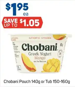Foodland Chobani Greek Yogurt Mango on the Bottom offer