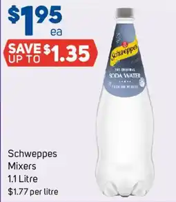 Foodland Schweppes Mixers offer