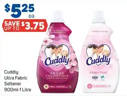Foodland Cuddly Ultra Fabric Softener offer