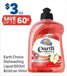 Foodland Earth Choice Dishwashing Liquid offer
