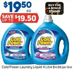 Foodland Cold Power Laundry Liquid offer