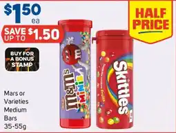 Foodland M&M's Minis offer
