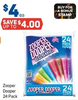 Foodland Zooper Dooper Cosmic offer