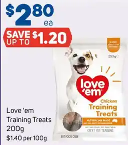 Foodland Love 'em Training Treats offer