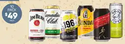 Foodland Jim Beam Bourbon Cola offer