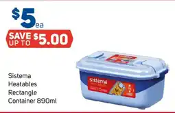 Foodland Sistema Heatables Rectangle Container offer