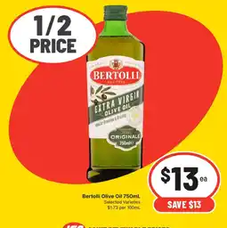 IGA Bertolli Olive Oil offer