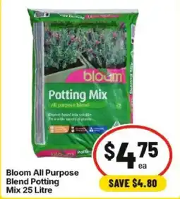 IGA Bloom All Purpose Blend Potting Mix offer