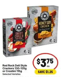 IGA Red Rock Deli Style Crackers offer