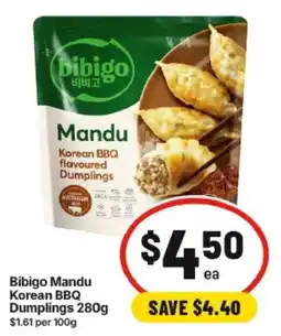 IGA Bibigo Mandu Korean BBQ Dumplings offer