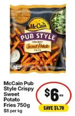 IGA McCain Pub Style Crispy Sweet Potato Fries offer