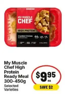 IGA My Muscle Chef High Protein Ready Meal offer
