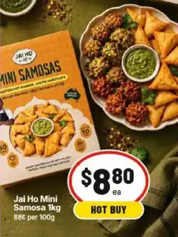 IGA Jai Ho Mini Samosas offer