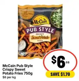 Ritchies McCain Pub Style Crispy Sweet Potato Fries offer