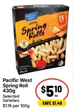Ritchies Pacific West Spring Roll offer