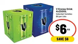 Ritchies V Energy Drink offer