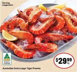 Ritchies Australian Extra Large Tiger Prawns offer