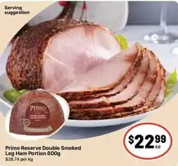 Ritchies Primo Reserve Double Smoked Leg Ham Portion offer