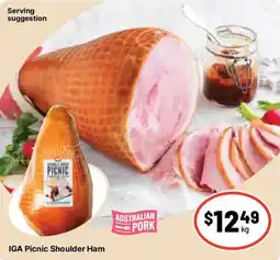 Ritchies IGA Picnic Shoulder Ham offer