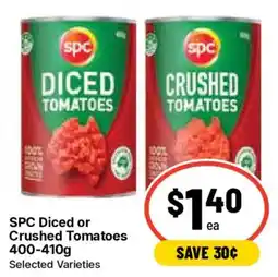 Ritchies SPC Diced or Crushed Tomatoes offer