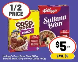 Ritchies Kellogg's Coco Pops Chex offer