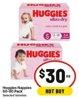 IGA Huggies Nappies offer