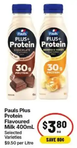 IGA Pauls Plus Protein Flavoured Milk offer