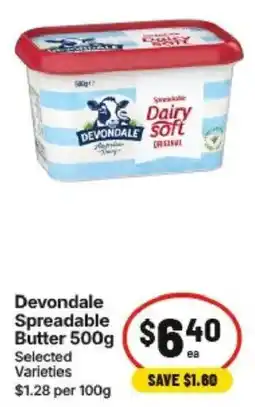 IGA Devondale Spreadable Butter offer