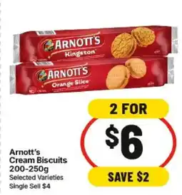 IGA Arnott's Cream Biscuits offer