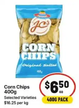 IGA JC's Corn Chips offer
