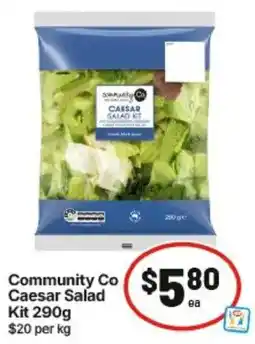 IGA Community Co Caesar Salad Kit offer