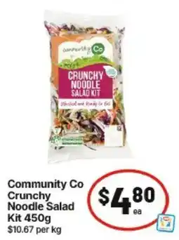 IGA Community Co Crunchy Noodle Salad Kit offer