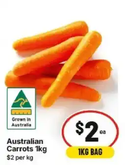 IGA Australian Carrots offer