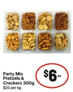 IGA Party Mix Pretzels & Crackers offer
