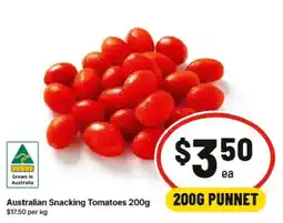 IGA Australian Snacking Tomatoes offer