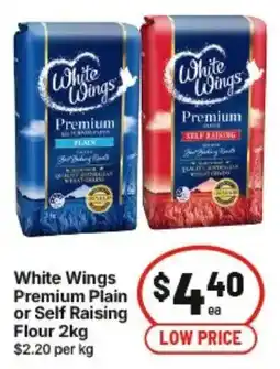 IGA White Wings Premium Plain or Self Raising Flour offer