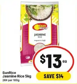 IGA SunRice Jasmine Rice offer