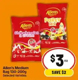 IGA Allen's Medium Bag Selected Varieties offer