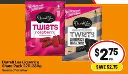 IGA Darrell Lea Liquorice Share Pack offer