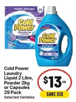 IGA Cold Power Laundry offer