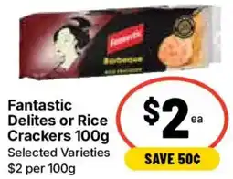 Ritchies Fantastic Delites or Rice Crackers offer