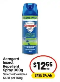 IGA Aerogard Insect Repellent Spray offer