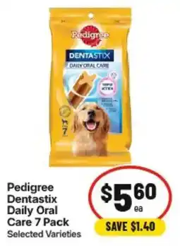 IGA Pedigree Dentastix Daily Oral Care offer