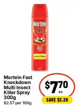 Ritchies Mortein Fast Knockdown Multi Insect Killer Spray offer