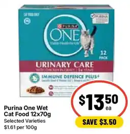 Ritchies Purina One Wet Cat Food offer