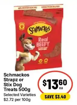 Ritchies Schmackos Strapz or Stix Dog Treats offer