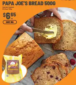 Ritchies Papa Joe's Bread offer