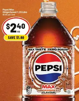 IGA Pepsi Max Gingerbread offer
